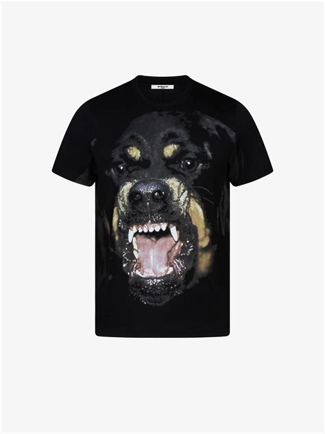 givenchy dog print t-shirt|givenchy clothing for women.